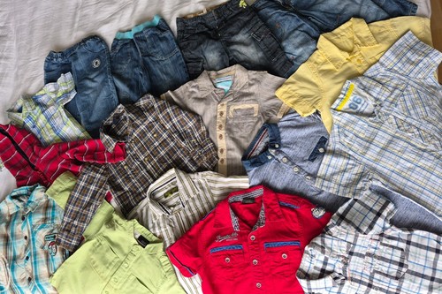 Paket kinderkleidung jeans - paket, &